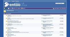 Desktop Screenshot of gentooforum.de