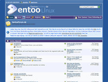 Tablet Screenshot of gentooforum.de